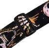 Thick, soft, adjustable guitar strap 31" to 63"