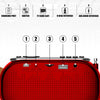 Wireless Radio Bluetooth Speaker, USB Charging (Red Color)