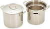 Stainless 4-Piece 12 Quart Pasta/Steamer Set,Stainless Steel