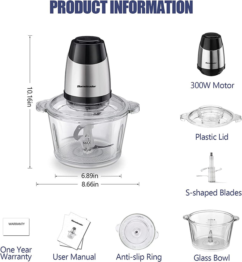 8 cup electric food grinder