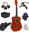 Beginner Acoustic Wood Guitar, 38 Inch, Mahogany