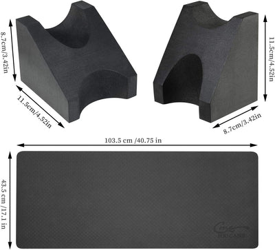 Guitar cleaning mat, color: Black