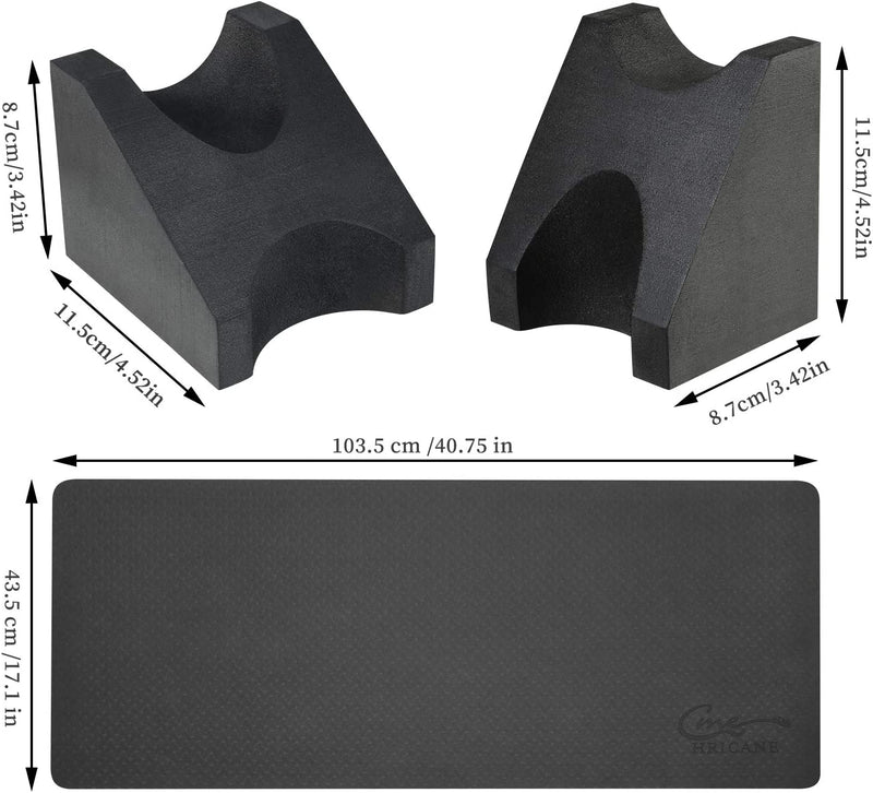 Guitar cleaning mat, color: Black