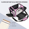 15lb Medium Pet Carrier, Pink