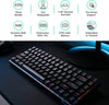 84 key wireless gaming keyboard, Hot-swap Brown Switch (Black)