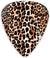 12 Pack Custom Guitar Picks - Leopard