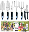 Garden tool set, 6-piece aluminum