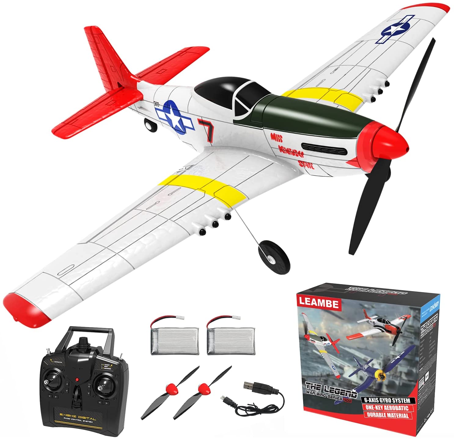 Remote Control Aircraft Plane for Adults &Kids, 3 Modes