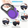 16ft Retractable Pet Leash (Purple)