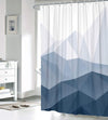 Shower Curtain Set, Blue, (72 x 72 inches)