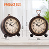 Battery Operated Vintage Analog Alarm Clock