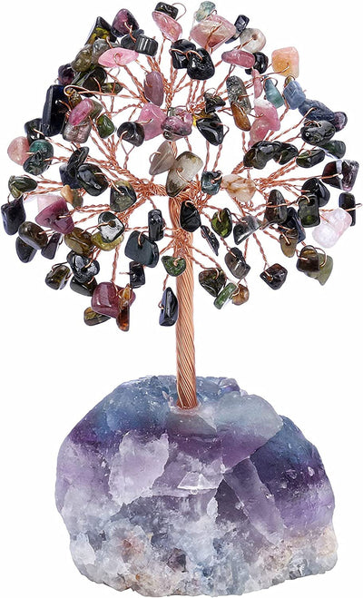 Natural Black Tourmaline Crystal Tree, 2-13cm(4.72"-5.12")