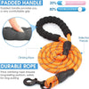 Strong 1/2 '' x 5 'Pet Leash with Padded Handle, Orange