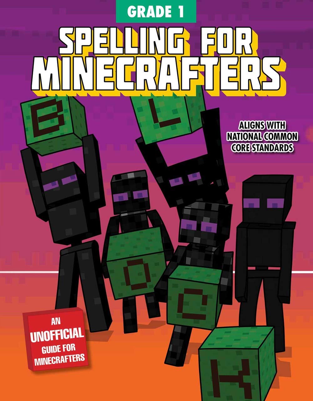 Spelling for Minecrafters: Grade 1 (Paperback)