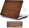 13-inch brown plastic protective case and keyboard cover