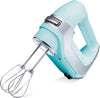 Electric Hand Mixer, Mint, 8.5 x 3.54 x 10.16 inches