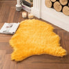 Luxury Super Soft & Fluffy Faux Shearling Rug 2' x 3' Yellow