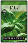 Herb Garden Seed Basil/Chives/Cilantro/Parsley/Oregano Seeds for Planting; 5 Individual Packets