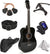 Beginner Acoustic Wood Guitar, 38 Inch, Black