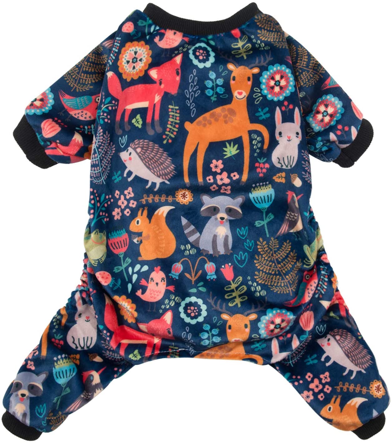 pet pajamas, Color: Forest Family, (14''-14.5'' x 9.5''-10'')