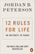 12 Rules for Life: An Antidote to Chaos Paperback