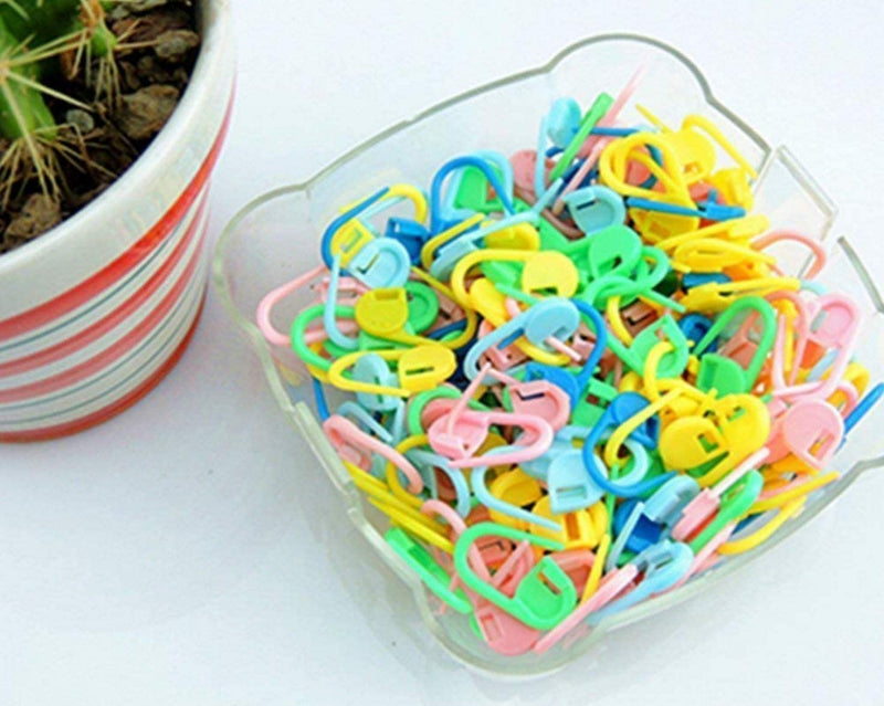 Crochet Locking Stitch Markers, 280 Count