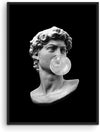 Bubble Gum poster by Michelangelo, wall decoration, 30 x 40 cm