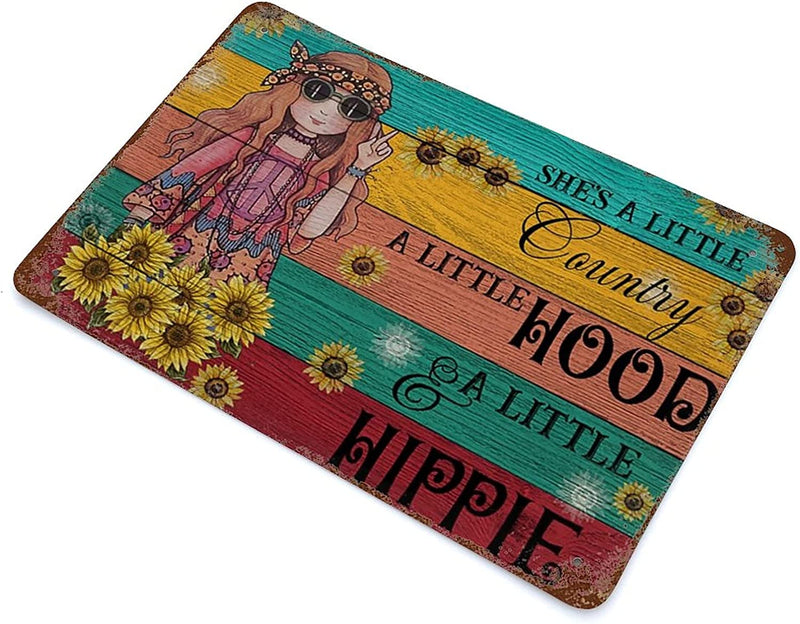 Metal Vintage Style Sign for Decoration (Color: Fun Tin Sign 10)