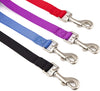 Pet collar and leash set, black, XS, Collar 8-12", 3/8"