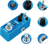 Mini Pedal with Guitar Effects Knobs (Style: Compressor)