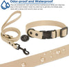 Pet Collar and Leash Combo Set, Size l, Sand