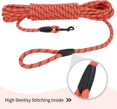 Agility Training Leash, U2:Orange-Diam 1/2"