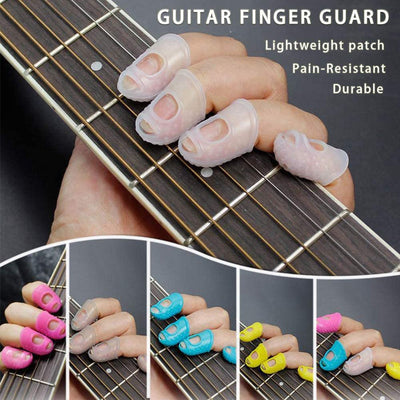 Guitar Finger Tip Protector, 5 Sizes (Blue)