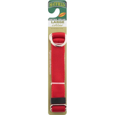 Metal, Nylon & Mesh Dog Safety Collar - Assorted - Large