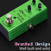 Electric guitar effect pedals (light green)