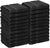 24-Pack Absorbent Salon Towels (Black)