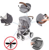 Universal Mesh Net for Baby Stroller and Carrycot (Grey)