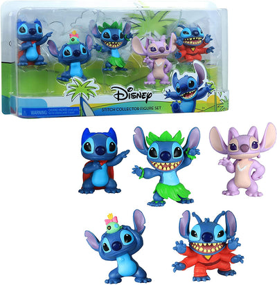 Lilo & Stitch Collectible Figure Set (5 Pieces)