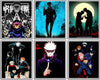 Jujutsu Kaisen Poster Set of 6 Unframed 8X10in