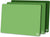 3 Non-Slip Flexible Cutting Boards, 15" x 12", Multicolored Green