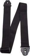 Guitar straps with locking ends (black)