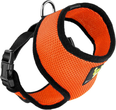 Double Padded Pet Harness, 48-65lbs, X-Large, Orange