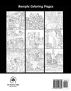 100 Countryside Scenes: An Adult Coloring Book (Paperback)