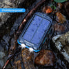 Solar Charger, 20000mAh, Blue, 7.4 x 4.29 x 1.26