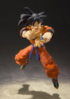 Son Goku collectible figure a Saiyan raised on earth