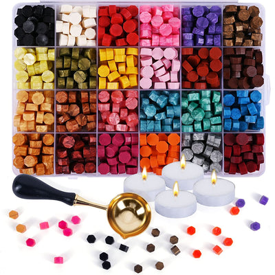 648 PCS Sealing Wax Beads Set