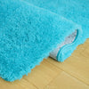 Teal Runner Rug for Bedroom 2' x 4'