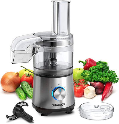 3.5 2-Speed Food Processor, Silver