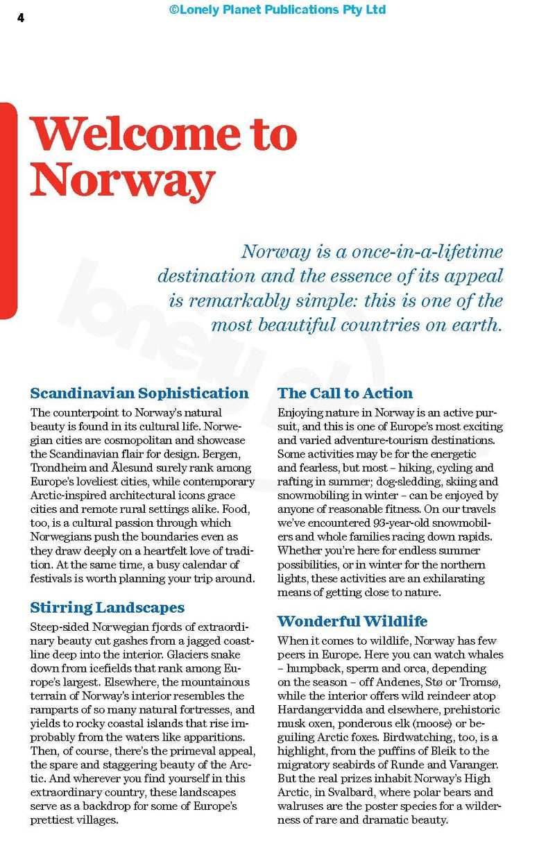 Lonely Planet Norway 7 - Paperback