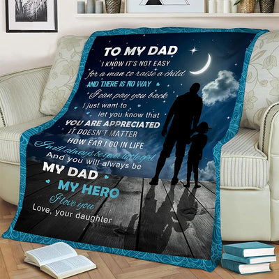 Father's Day Blanket 60" x 50"